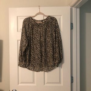 LOFT Leopard Print Top